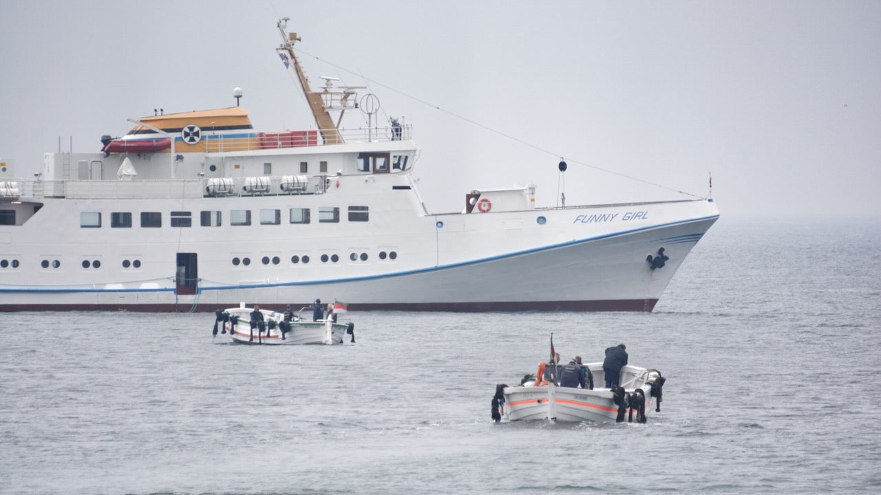 Gaffer behindern Notfalleinsatz auf Helgolandfähre
