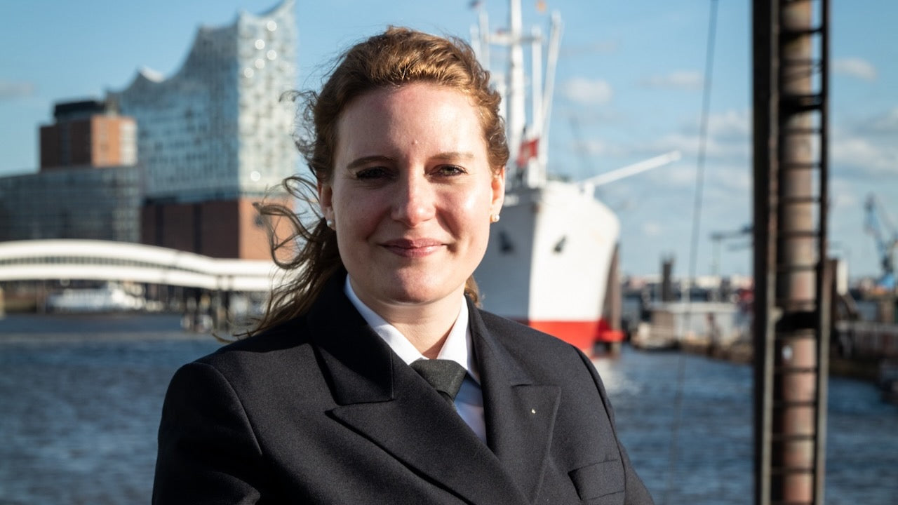 Kapitänin Silke Lehmköster, Flottenchefin von Hapag-Lloyd. Foto: HL