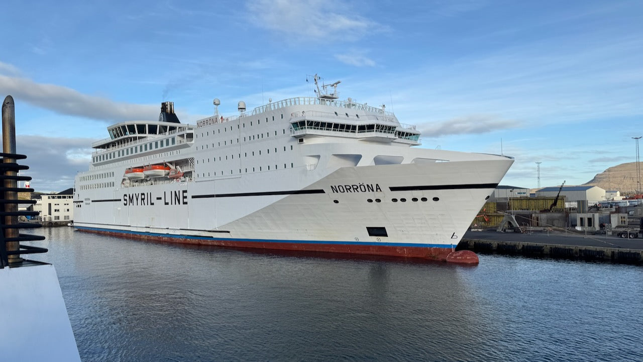 Norröna Islandfähre Foto von Ankerherz