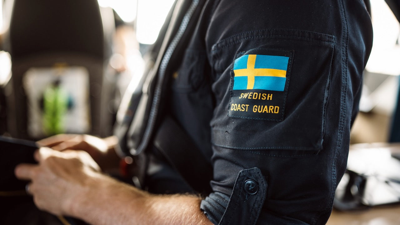 Schwedische Coast Guard Symbolfoto