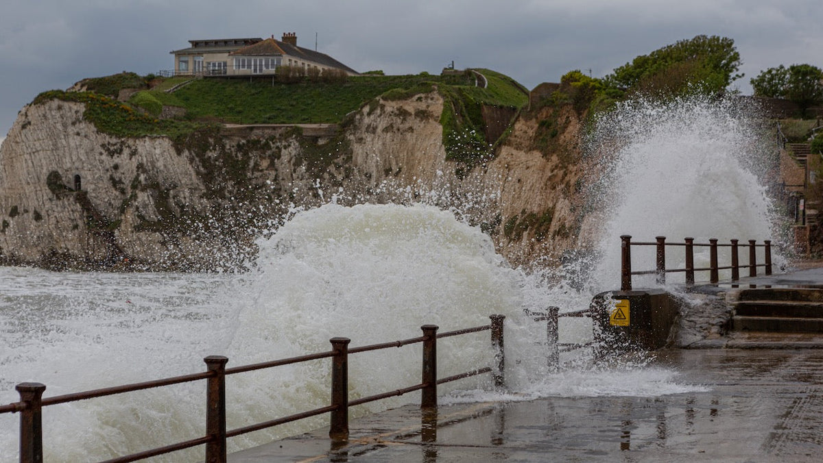 Sturm auf der Isle of Wight