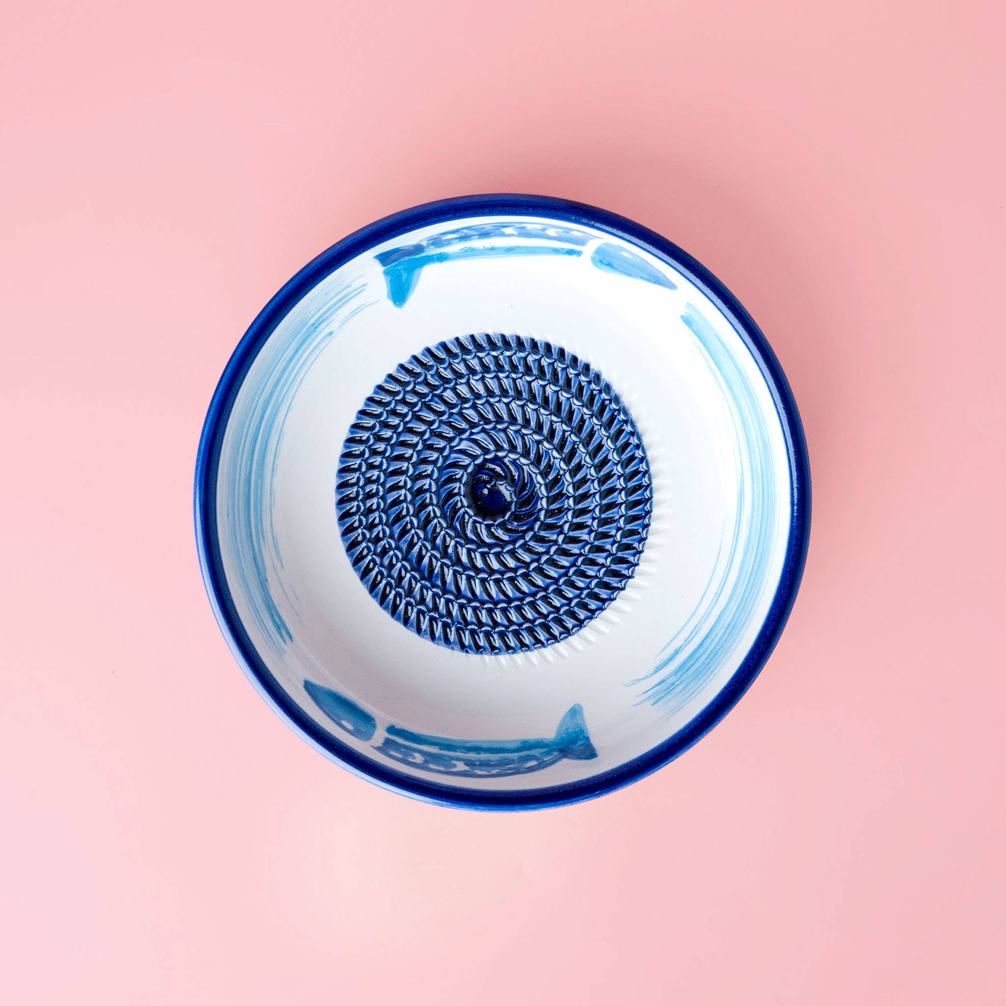 Keramikreibe-Teller Thunfisch