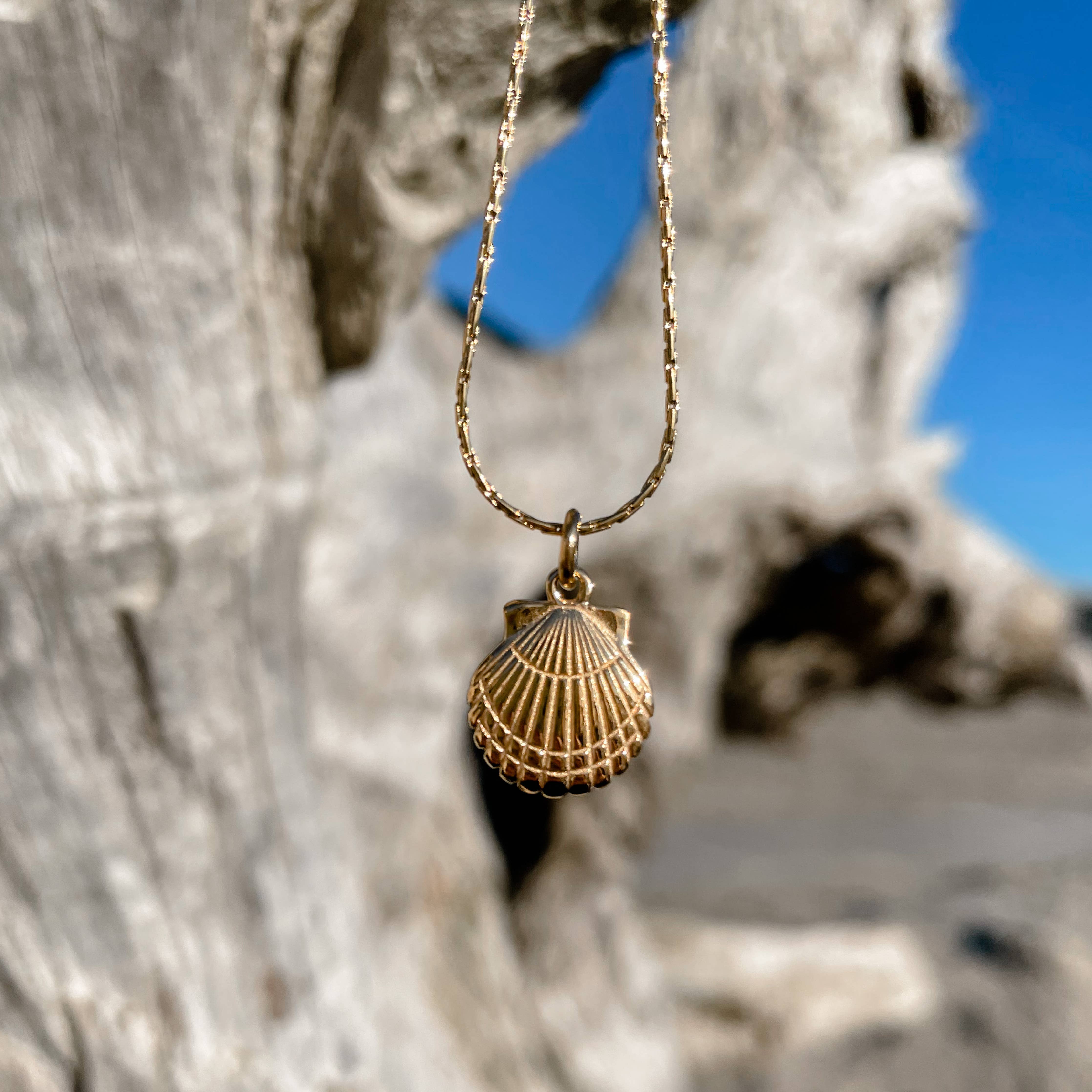 Halskette Ocean Shell Gold