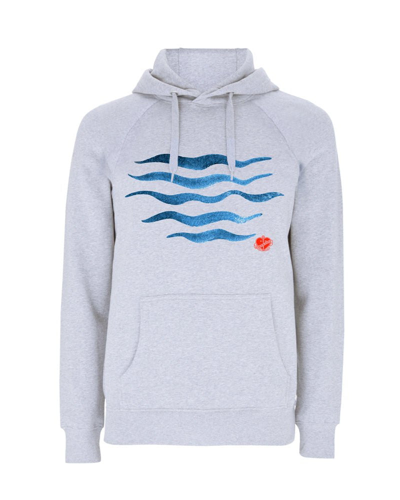 Kapuzenpullover Waves - Ankerherz Verlag