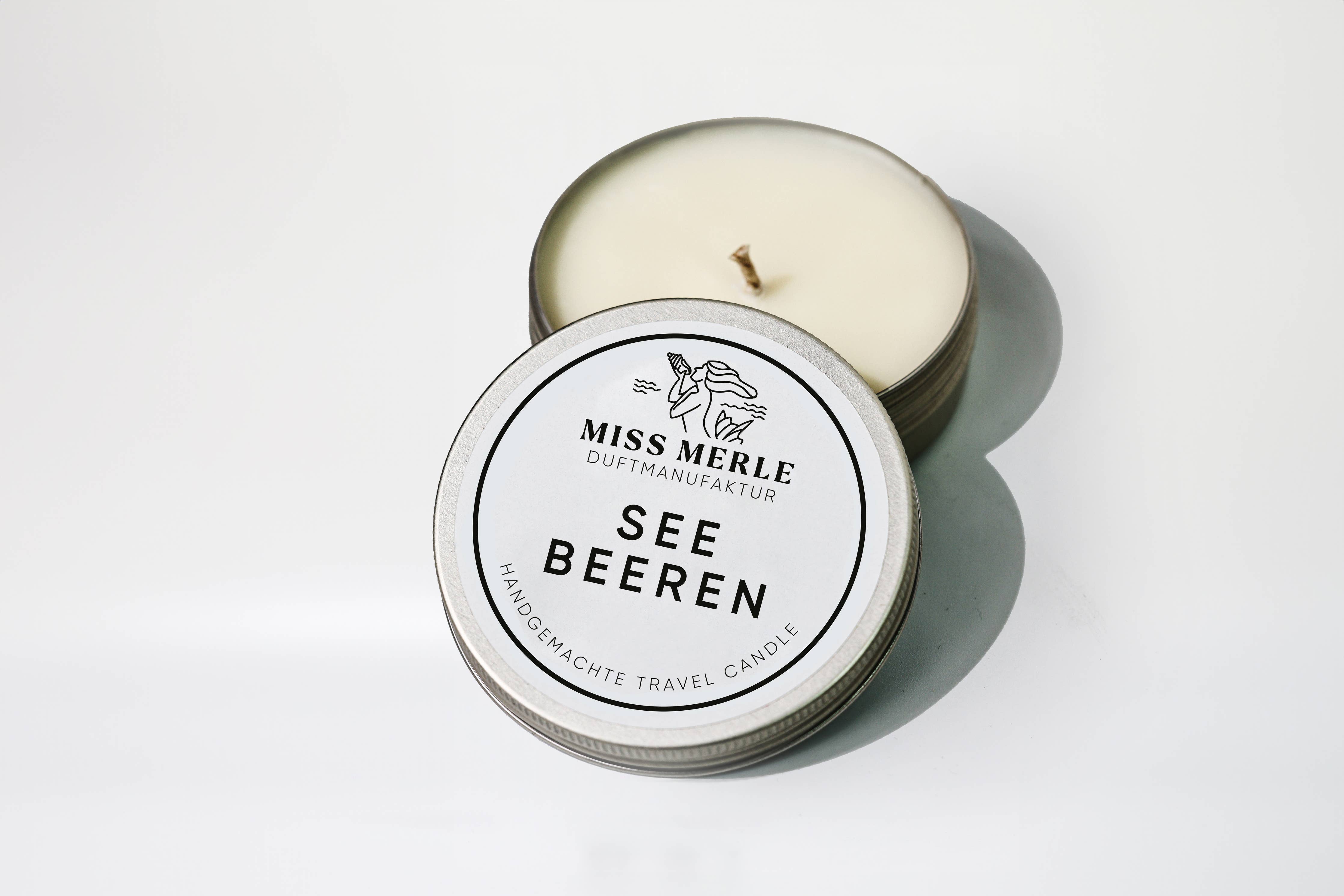 Travel Candle ALSTER BRISE – 90g, ideal für Reisen | ankerherz.de