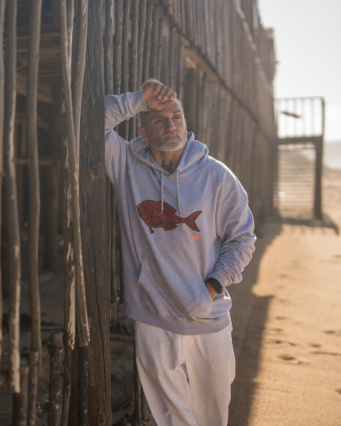 Kapuzenpullover Red Roughy - Ankerherz Verlag