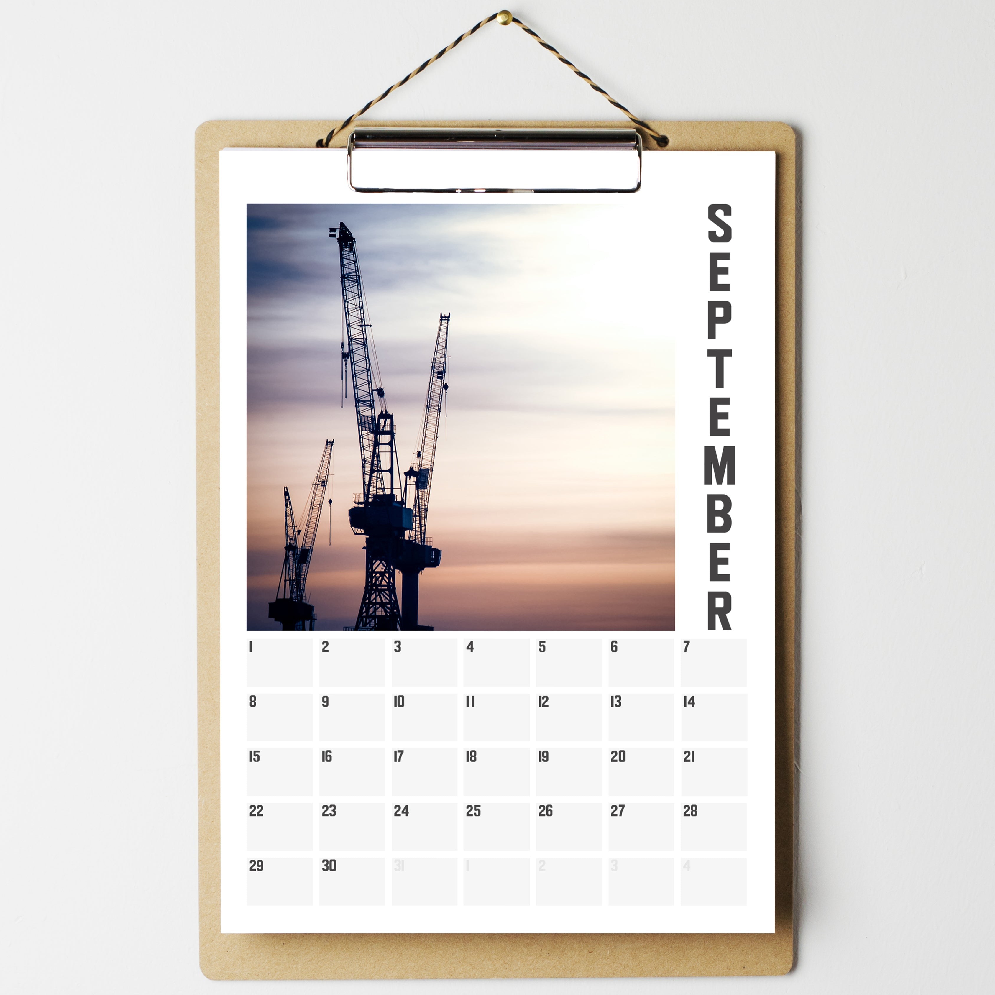 Klemmkalender Hamburg für Immer | ankerherz.de