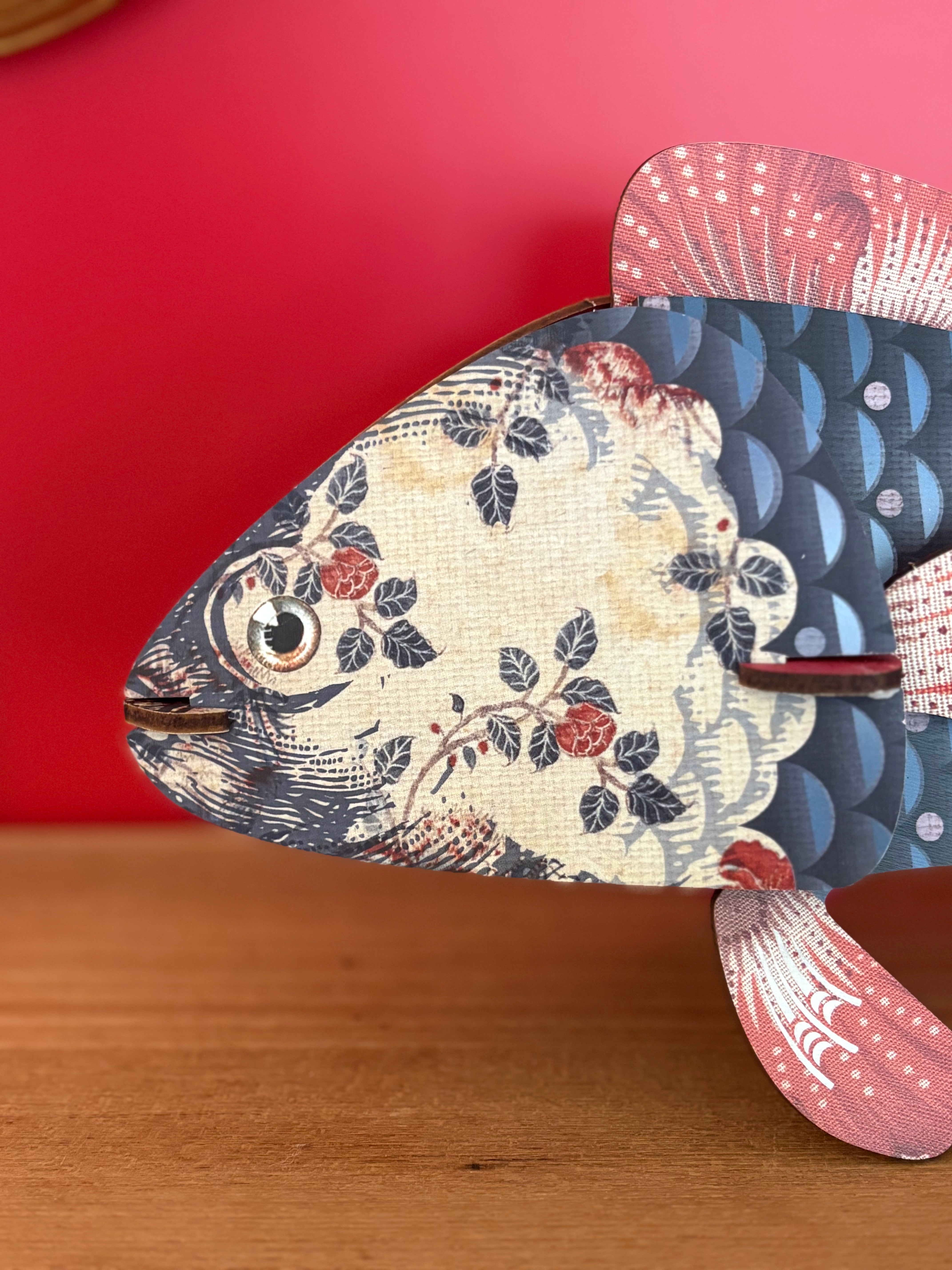 Der bunte Fisch — Steckkunst aus Italien