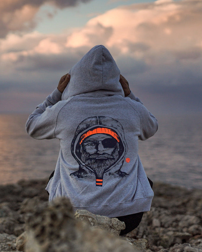 Kapuzenjacke Fischer Neon-Orange
