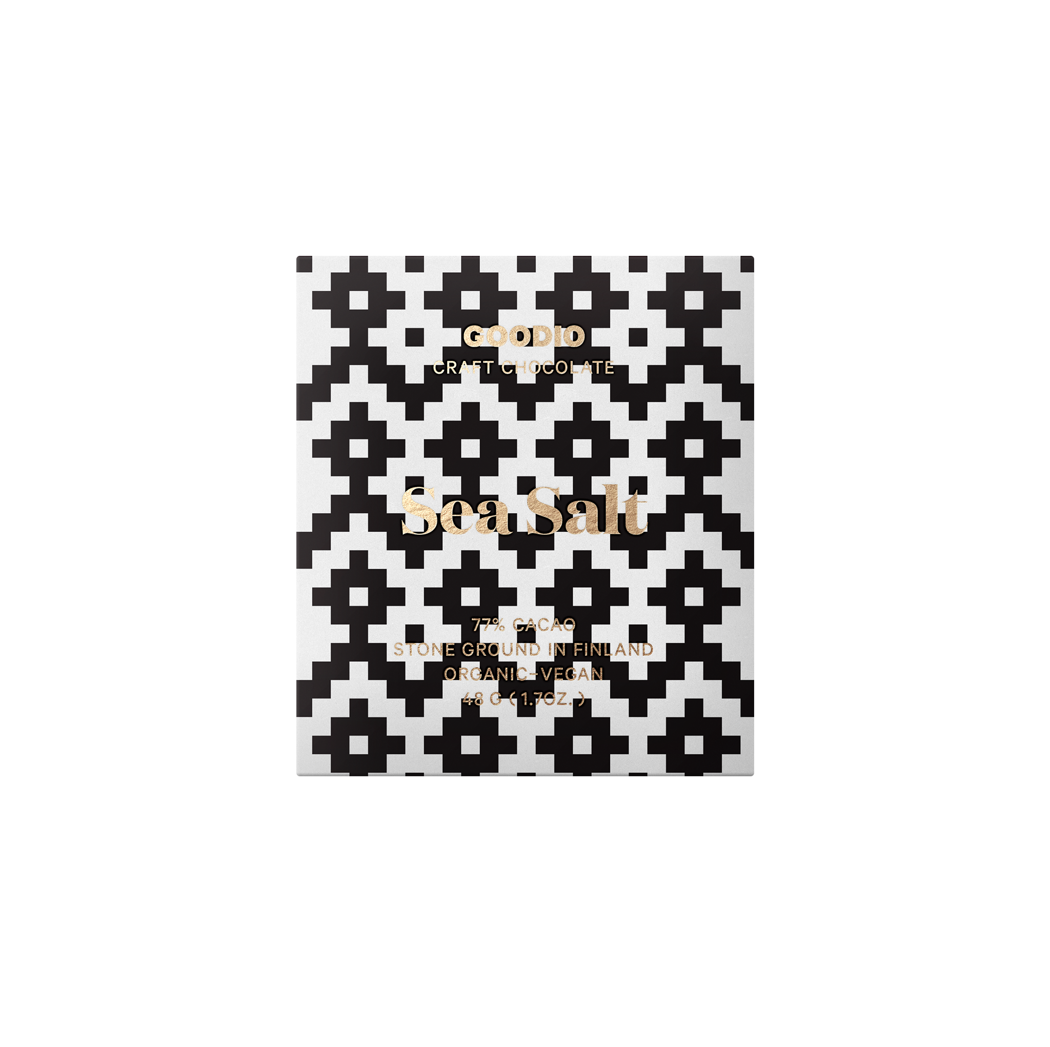 Goodio Meersalzschokolade 77% aus Finnland