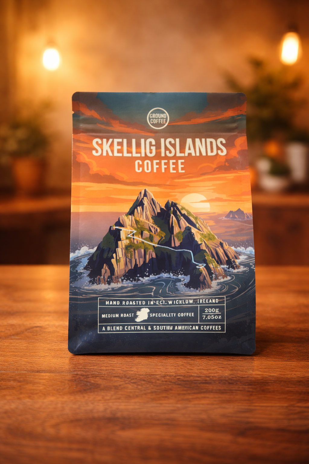 Skellig Island Coffee Brady's – Produktfoto Vorderseite Verpackung