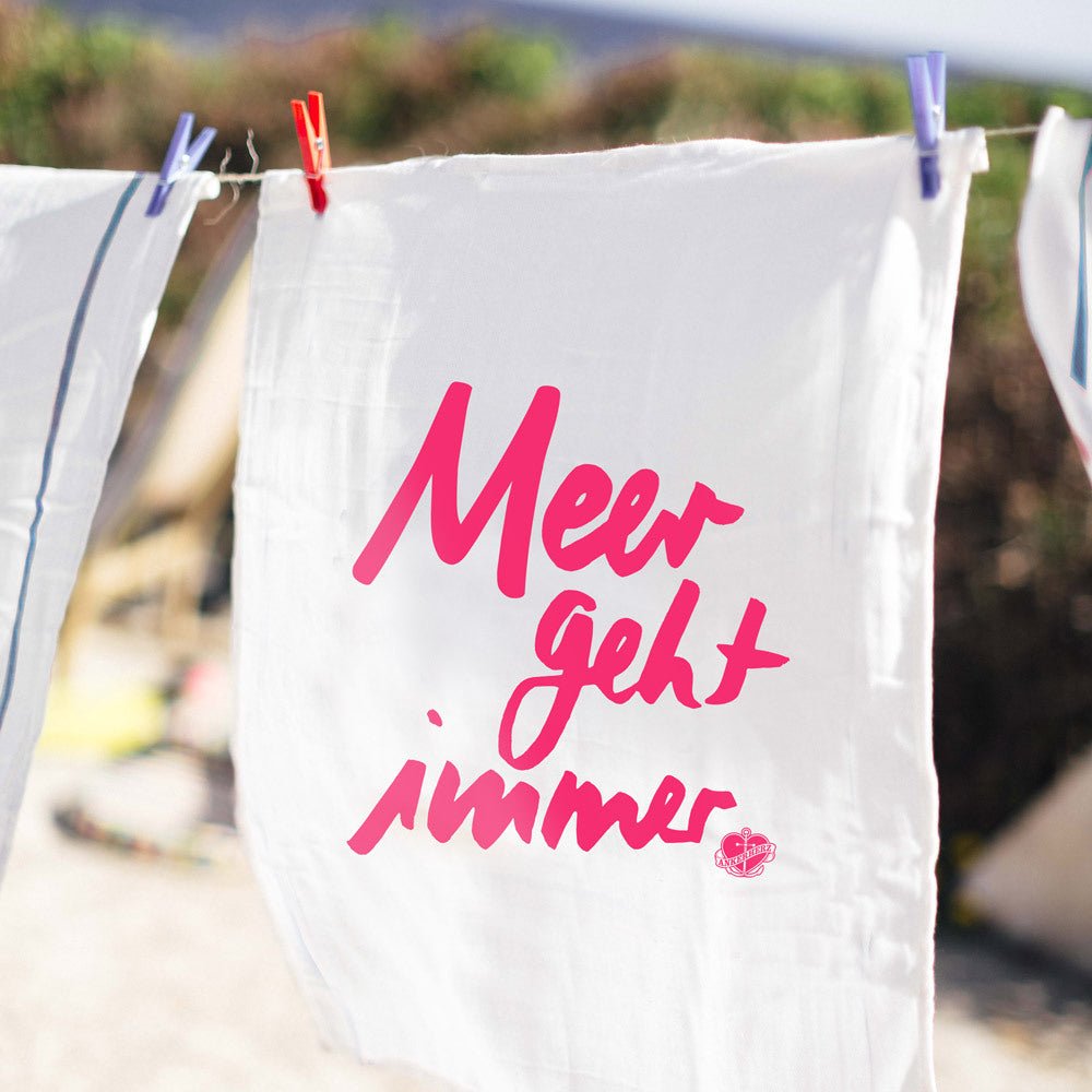 Geschirrtuch Meer geht immer - Ankerherz Verlag