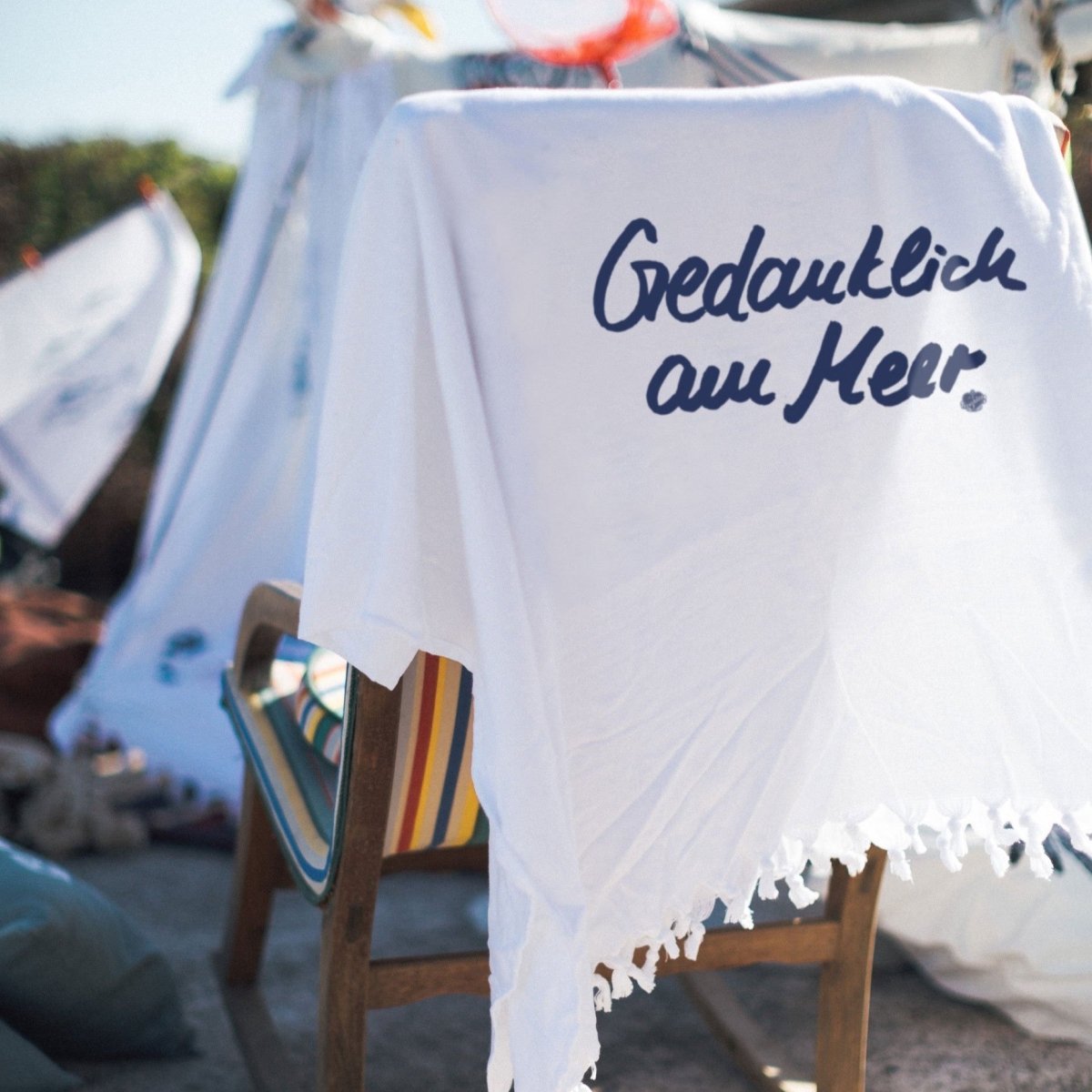 Hamam Badetuch Gedanklich am Meer - Ankerherz Verlag