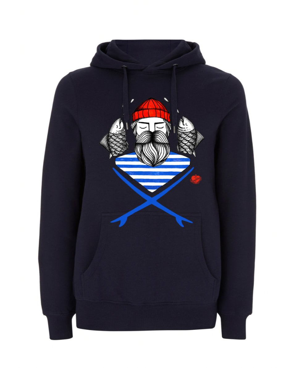 Kapuzenpullover Fisherman's Friends Navy - Ankerherz Verlag