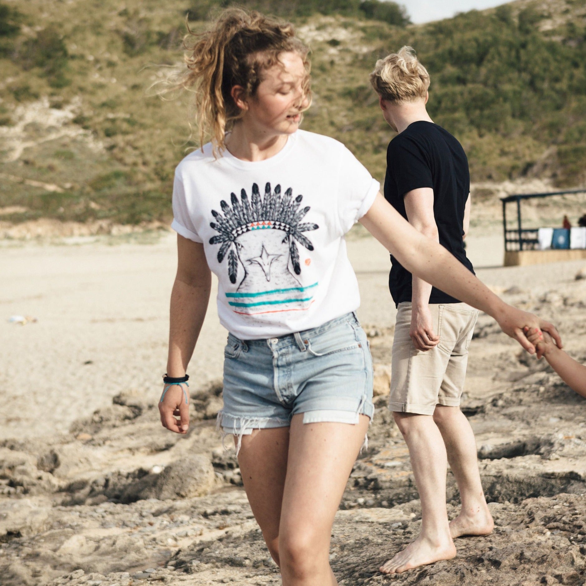 Ankerherz Frauen T-Shirt Indian Seagull | ankerherz.de