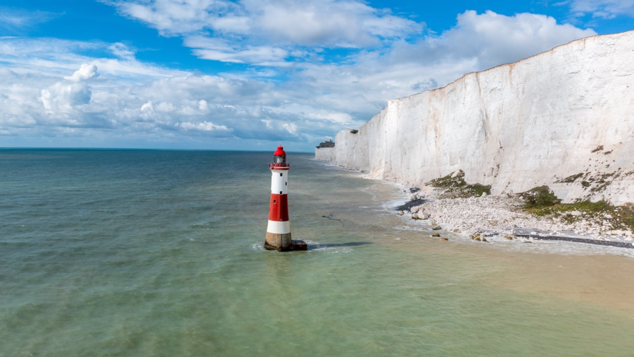 Beachy Head Lighthouse. Foto: Adobe Stock