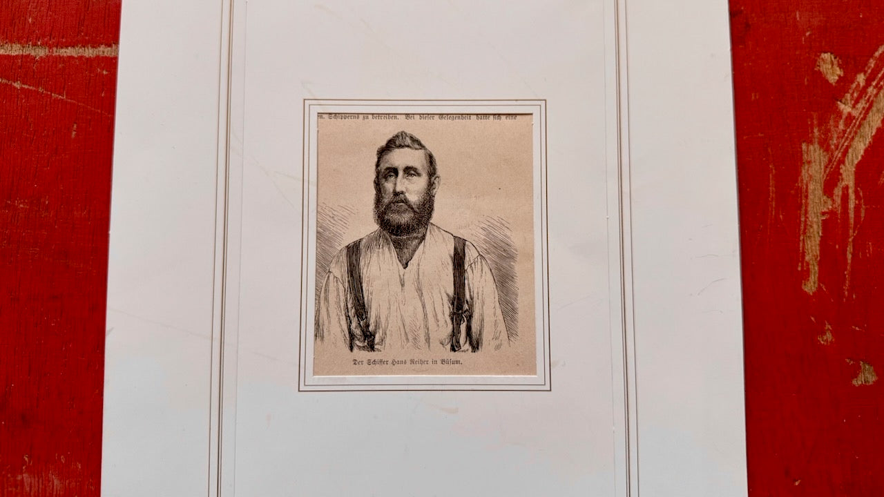 Hans Reiher Held von Büsum. Foto: Ankerherz Archiv