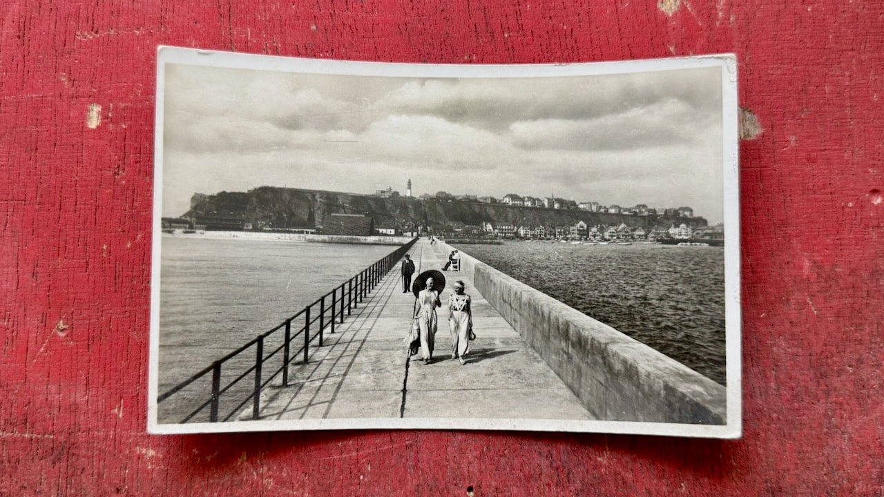 Postkarte von Helgoland, ca 1920 aus dem Ankerherz Archiv