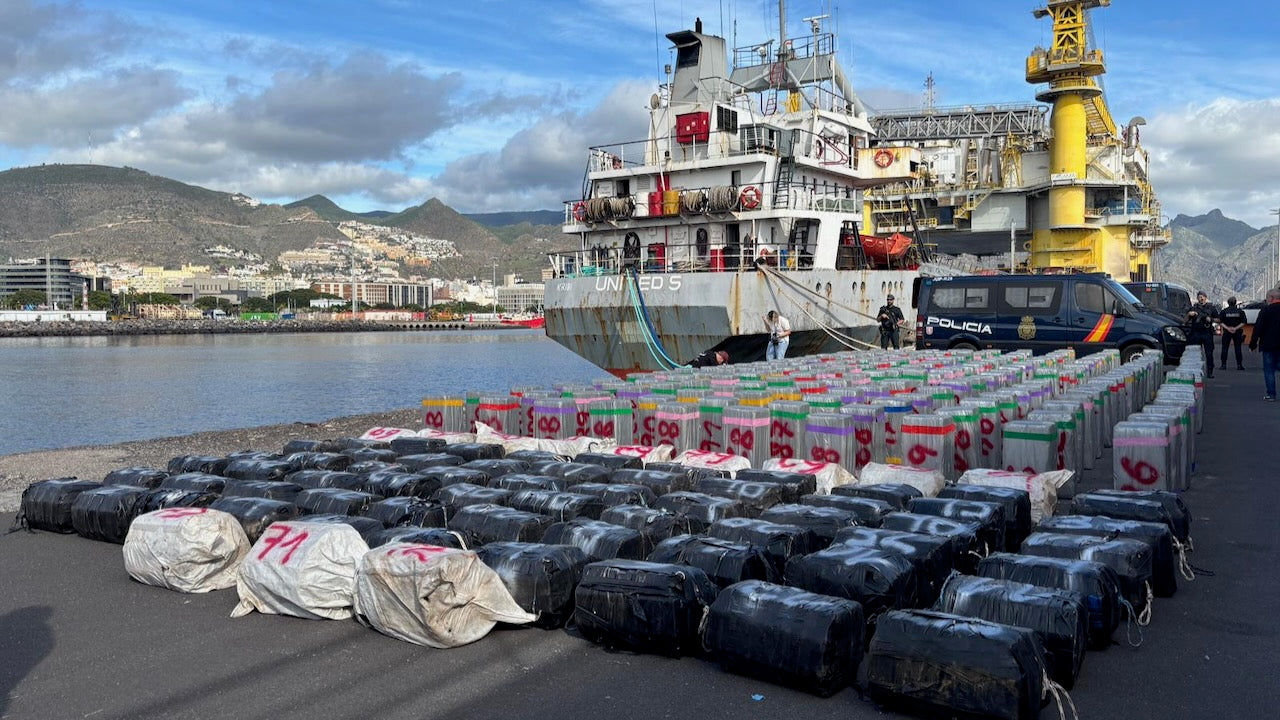Kokainflut auf den Kanaren. Foto: Policia Nacional