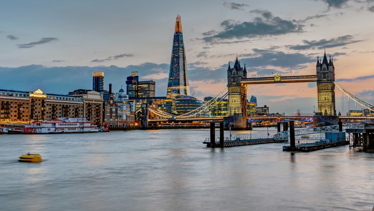 London Skyline at sunset