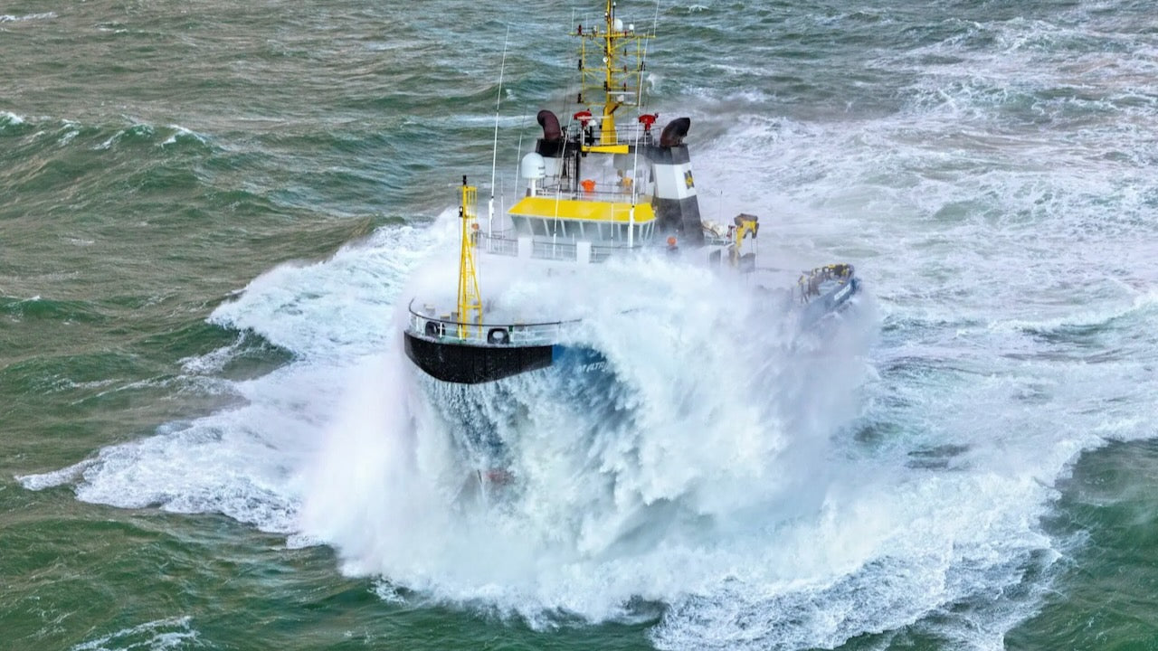 960 Meter fehlten bis zur Katastrophe auf der Nordsee
