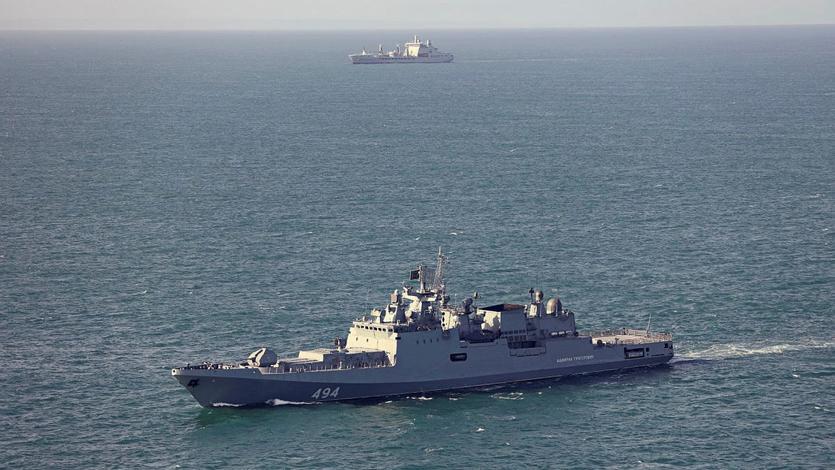 Russische Fregatte feuert Warnschüsse auf britische Segelyacht