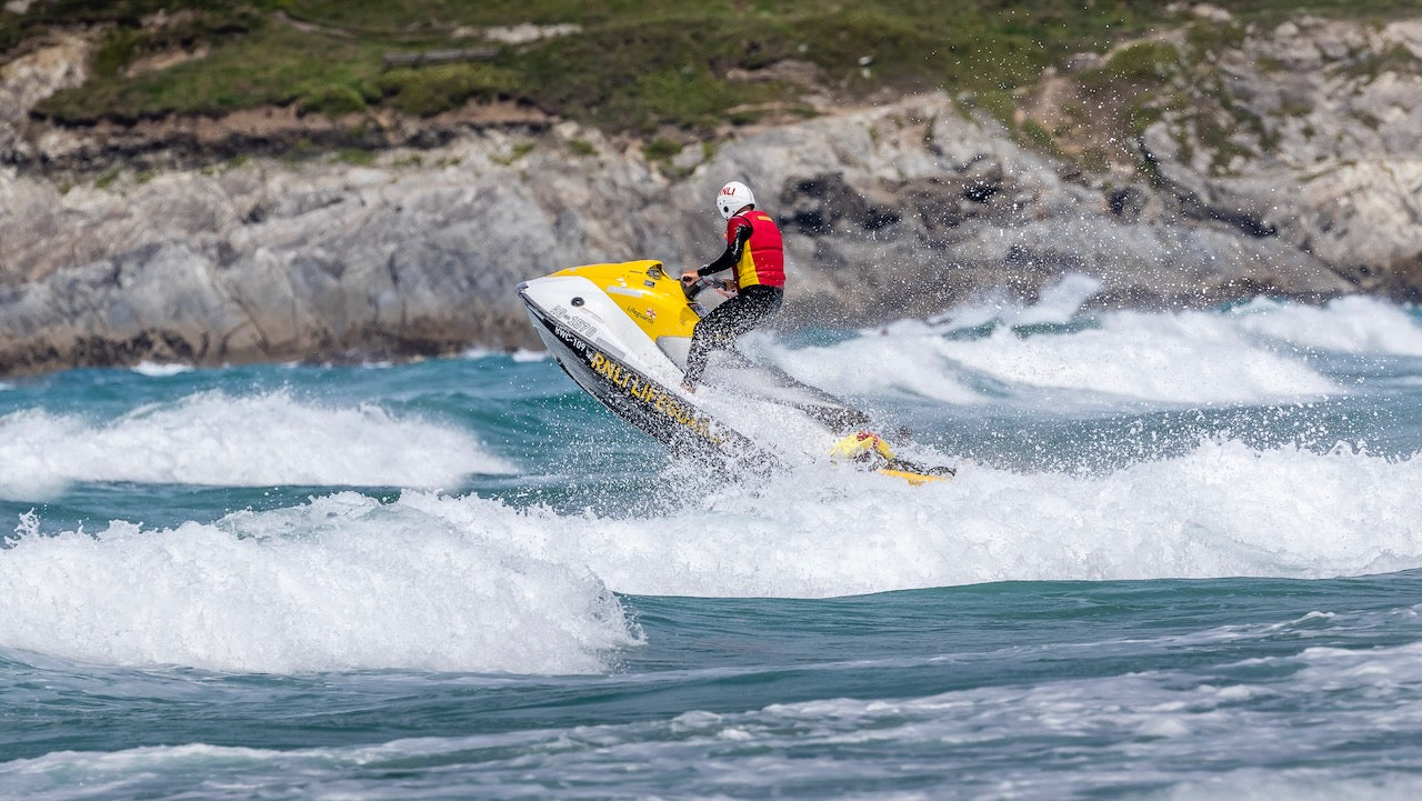 RNLI Lebensretter in Cornwall. Foto: RNLI