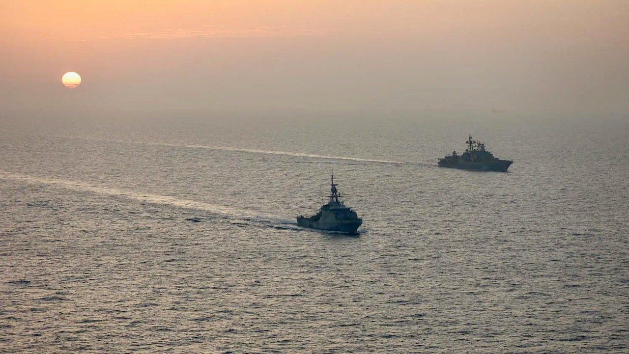 Die Royal Navy verfolgt russischen Zerstörer. Foto: Royal Navy