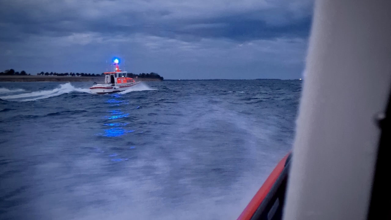 Seenotretter im Einsatz vor Fehmarn