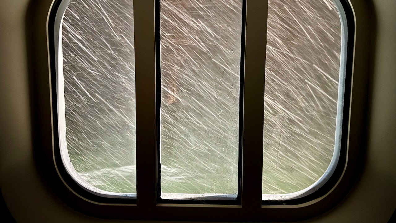 Schneesturm auf der Nordsee. Foto: Ankerherz