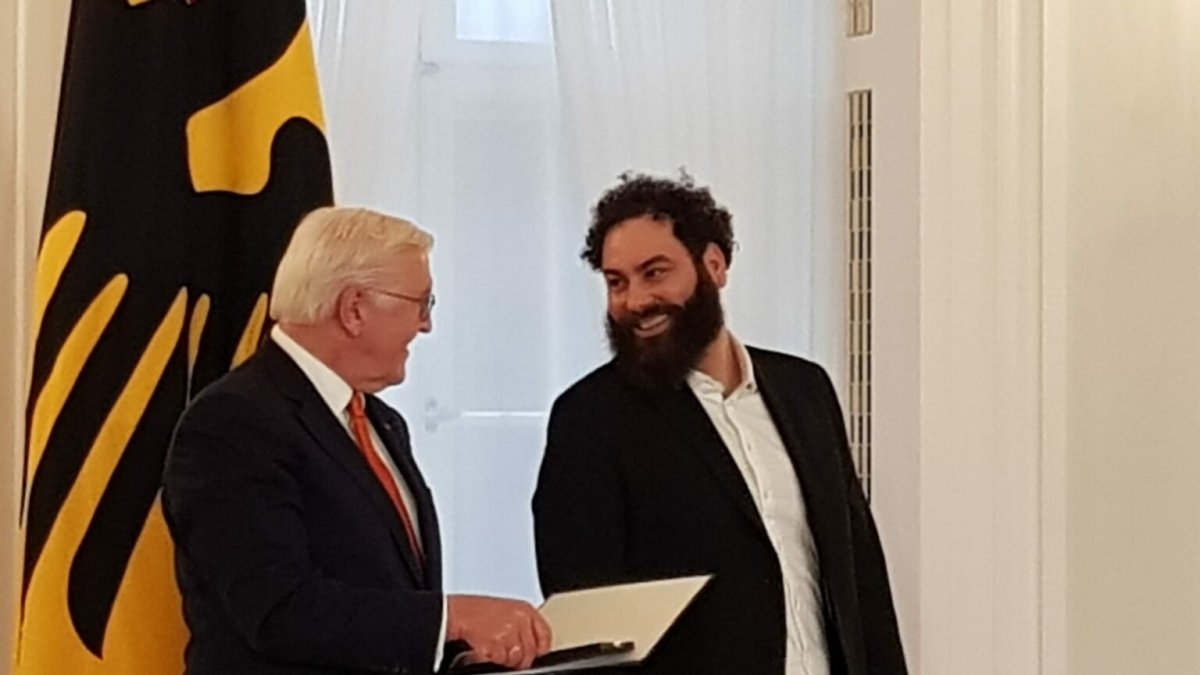 Ankerherz-Autor Dominik Bloh erhält das Bundesverdienstkreuz - Ankerherz Verlag