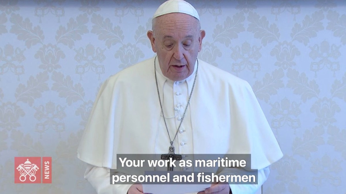 Coronakrise: Papst Franziskus macht Seeleuten Mut - Ankerherz Verlag