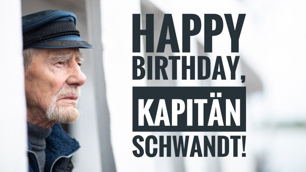Der Käpt´n wird 85: Happy Birthday, Kapitän Schwandt! - Ankerherz Verlag