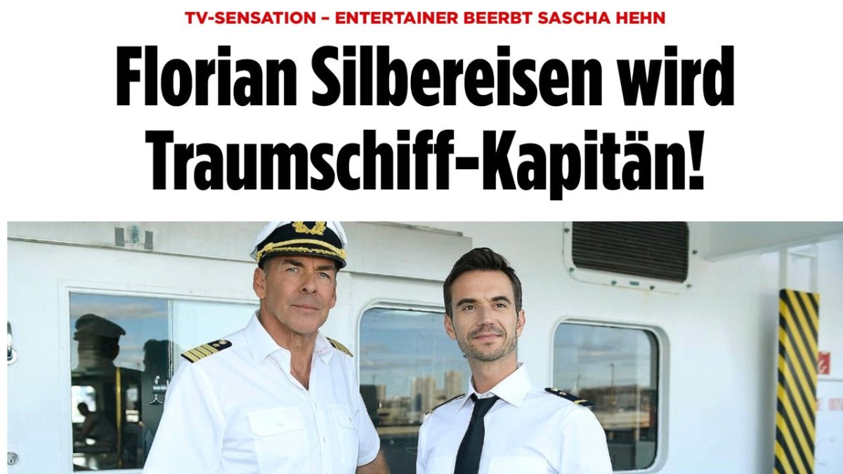 Echt jetzt: Florian Silbereisen wird Kapitän auf dem Traumschiff - Ankerherz Verlag
