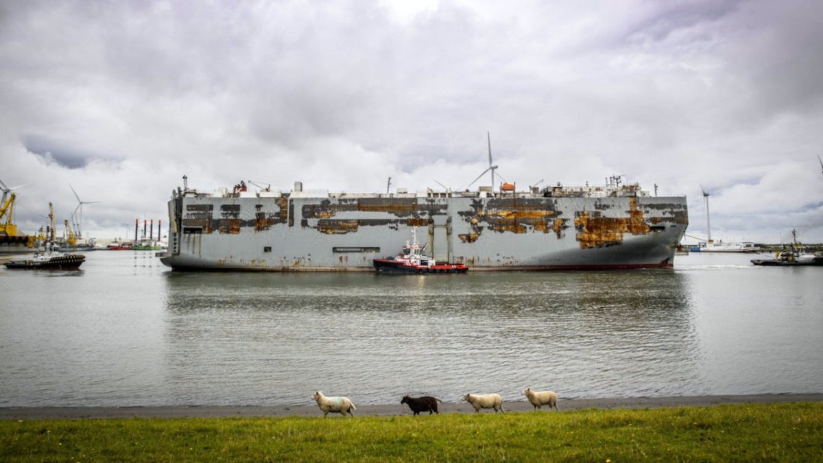 Fremantle Highway erfolgreich nach Rotterdam geschleppt - Ankerherz Verlag