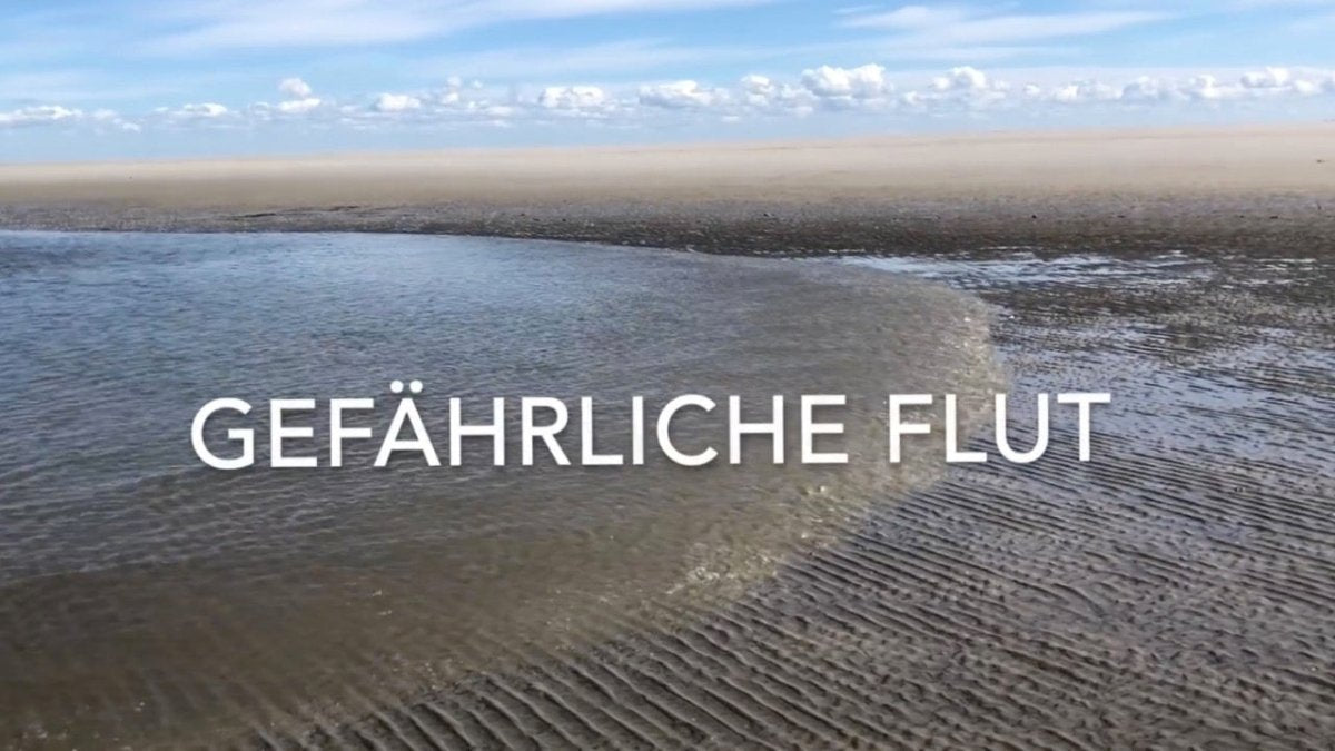 Gefährliche Flut: Video warnt vor Gefahren im Wattenmeer - Ankerherz Verlag