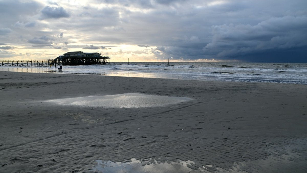 Lebensgefahr: Warnung vor Treibsand am Strand von St. Peter-Ording - Ankerherz Verlag
