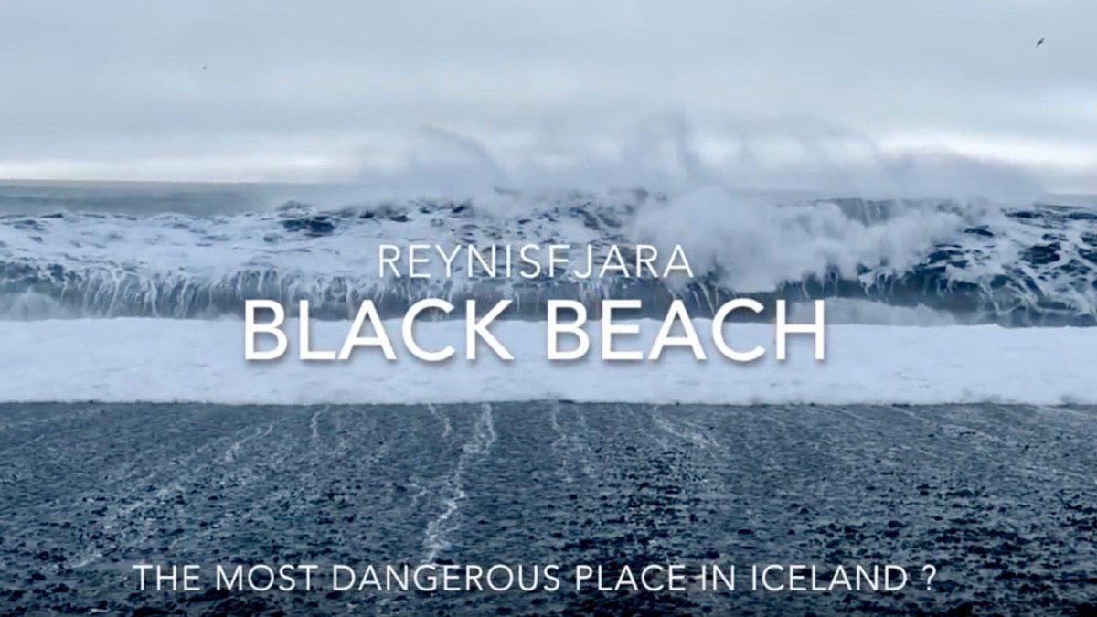 Lebensgefährlicher Leichtsinn auf dem Black Beach von Island - Ankerherz Verlag