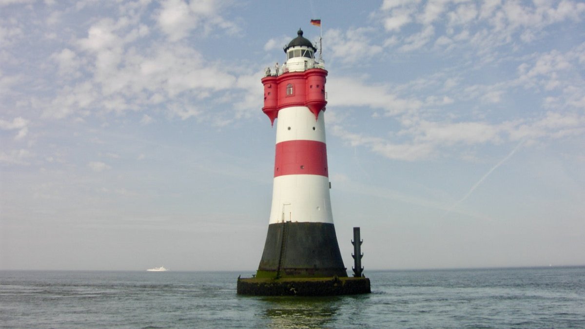Leuchtturm Roter Sand – ein Wahrzeichen in der Nordsee - Ankerherz Verlag
