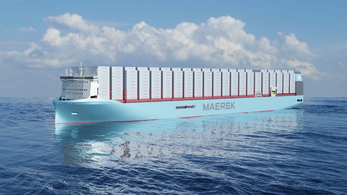 Methanol-betriebener Großcontainerfrachter läuft Hamburger Hafen an - Ankerherz Verlag