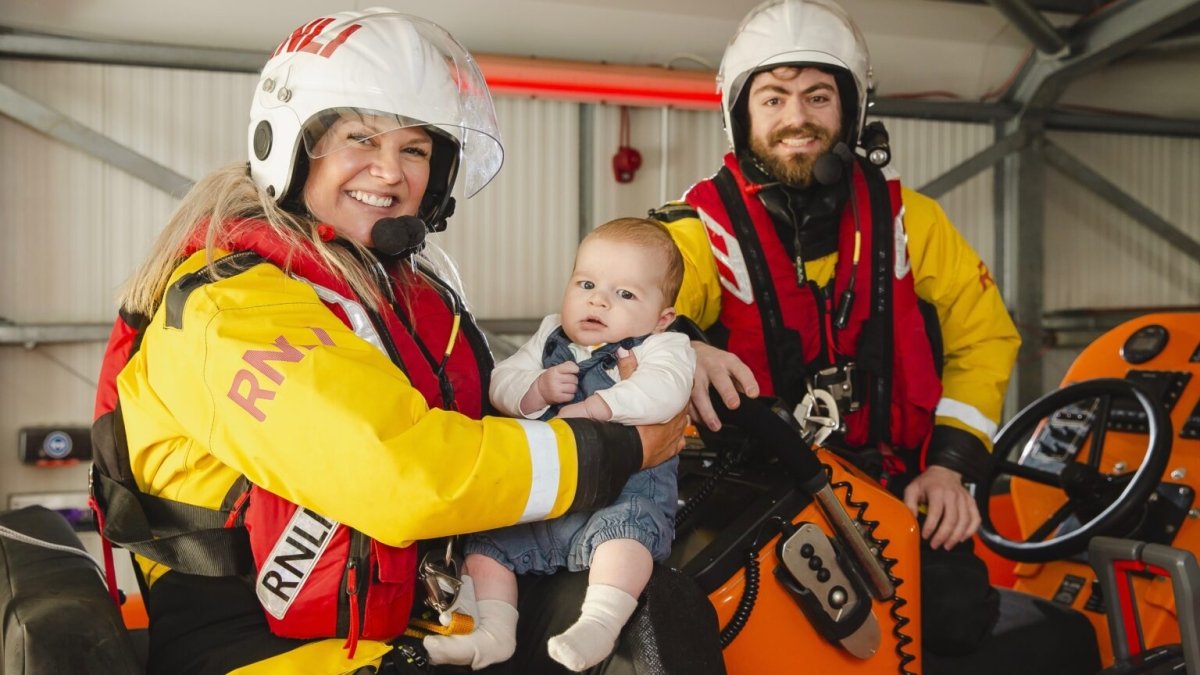 RNLI-Station Brighton: William, ein echtes Seenotretter-Baby - Ankerherz Verlag
