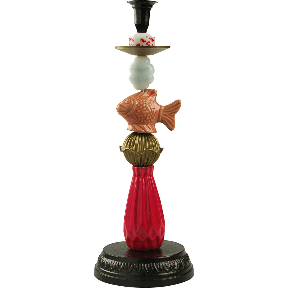Kerzenhalter Fisch — Vintage