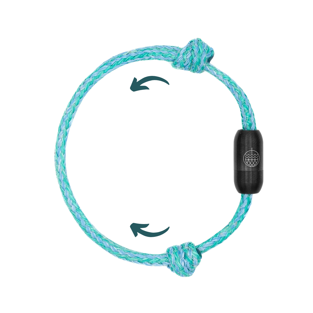 North Sea Armband aus Fischernetzen