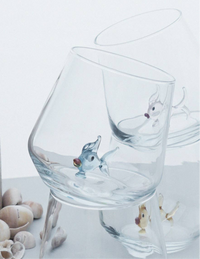Murano-Glas: Handgefertigtes Glas mit Fisch