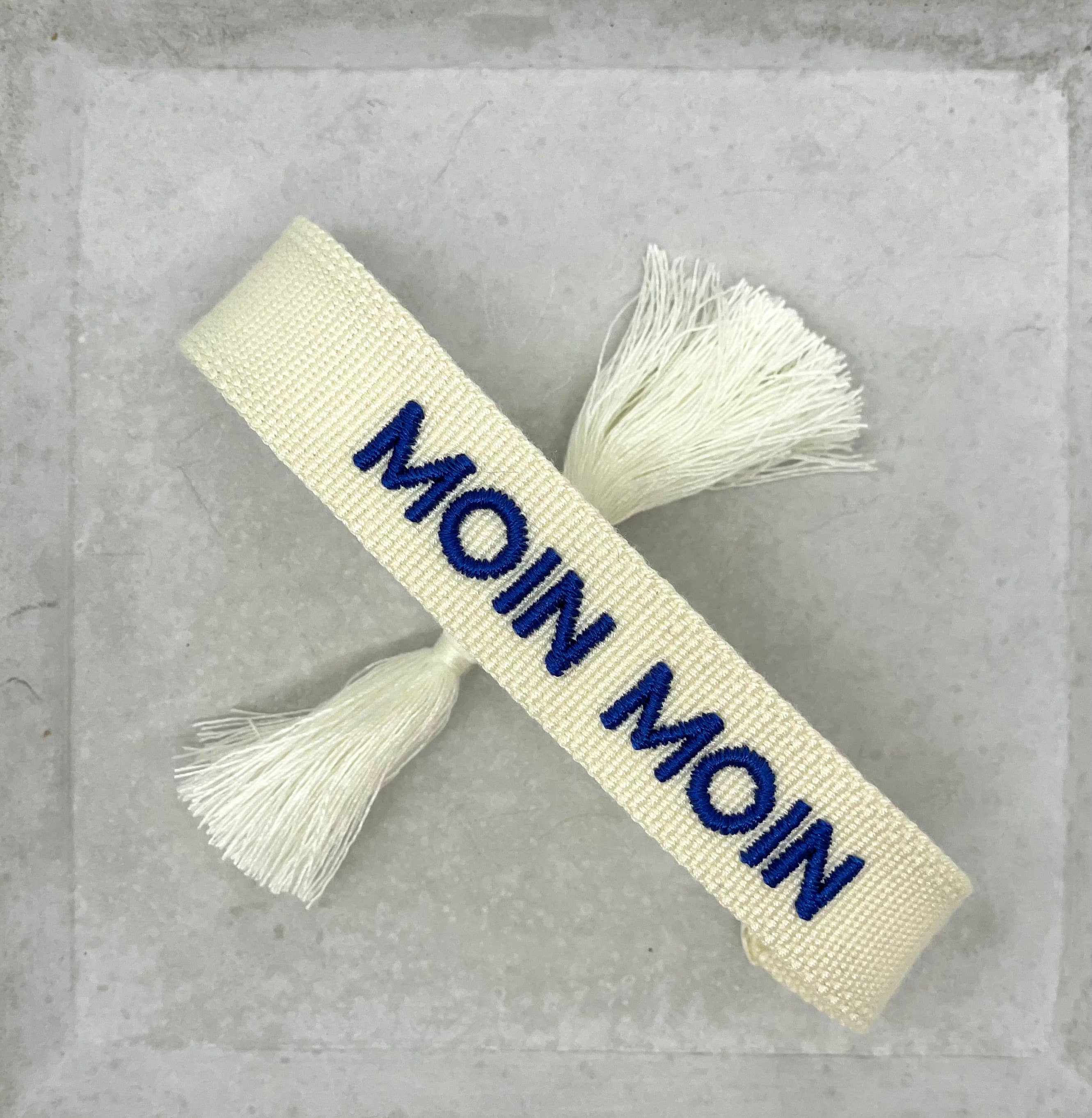 MOIN MOIN Armband gewebt, bestickt