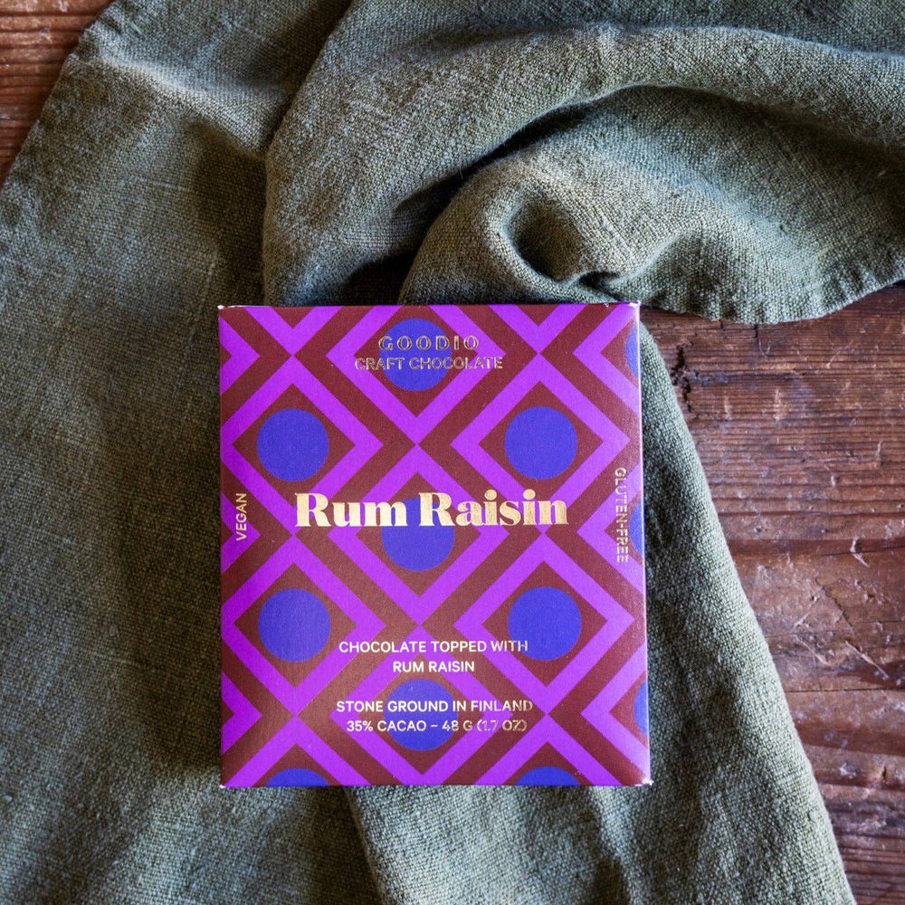 Goodio Rum-Rosinen-Schokolade 35%