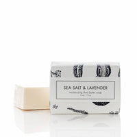 Sheabutter-Seife mit Meersalz und Lavendel