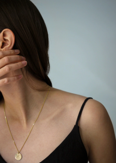 Good Things Will Happen Soon - Kette mit Medaillon