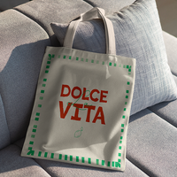 Sommerliche Baumwolltaschen