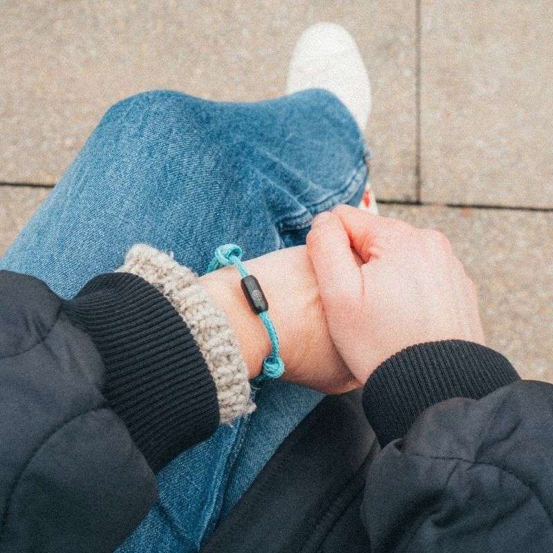 North Sea Armband aus Fischernetzen